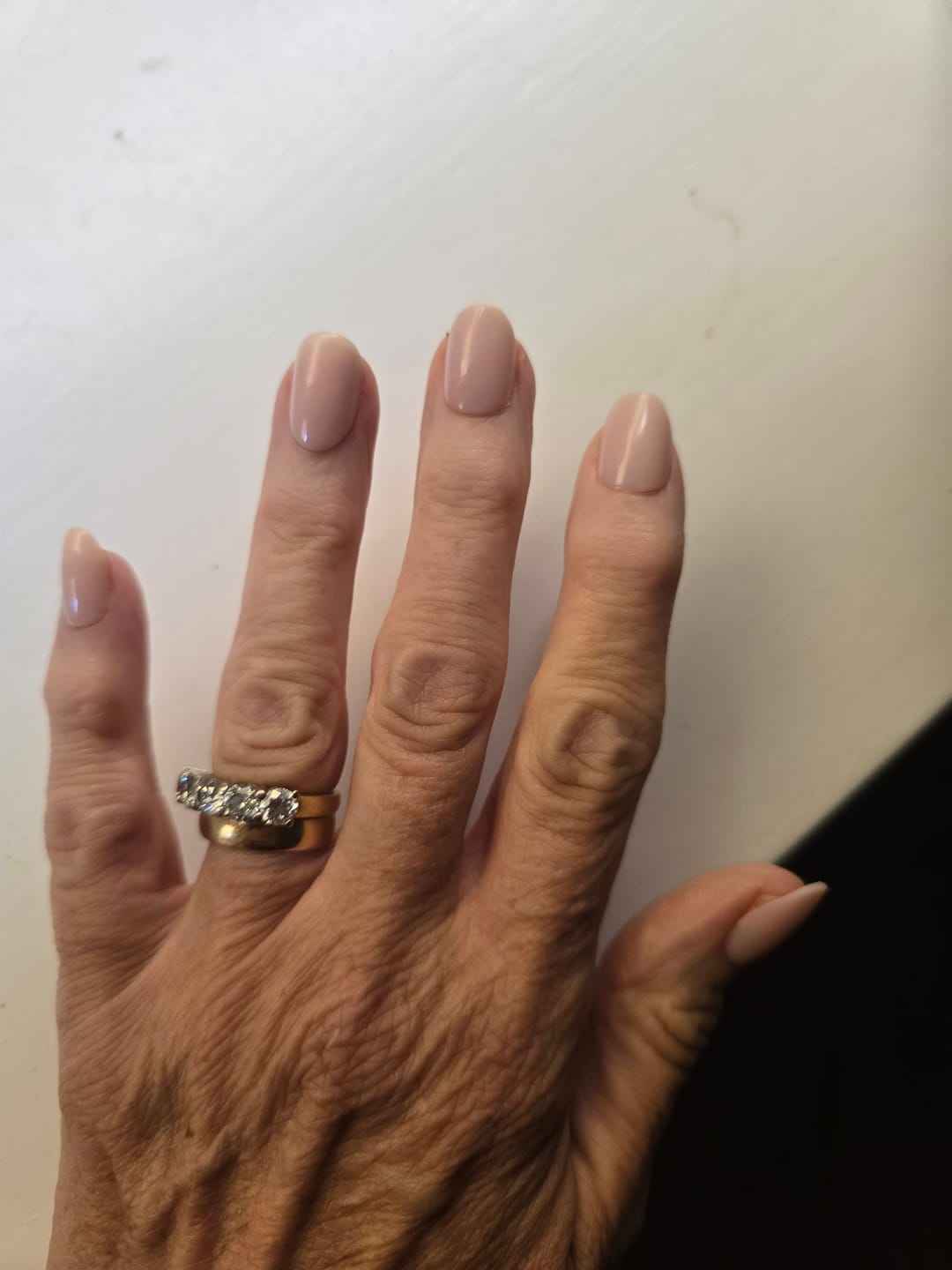Customer photo review of Peach Veil