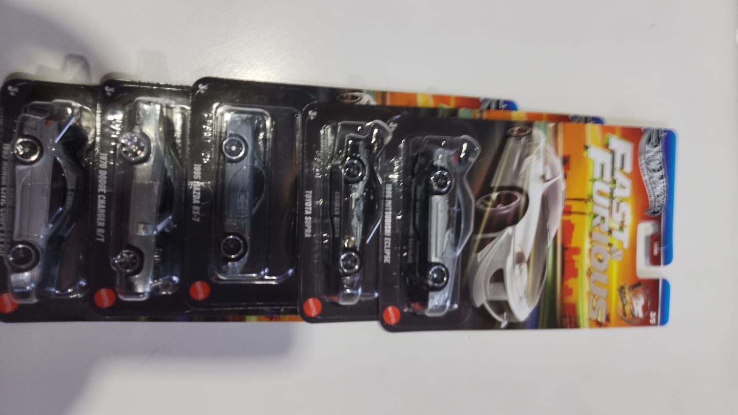 Customer photo review of (PRE-ORDER) Hot Wheels 1:64 Fast & Furious Themed Asst 2026 Mix Q Complete Set 1-5