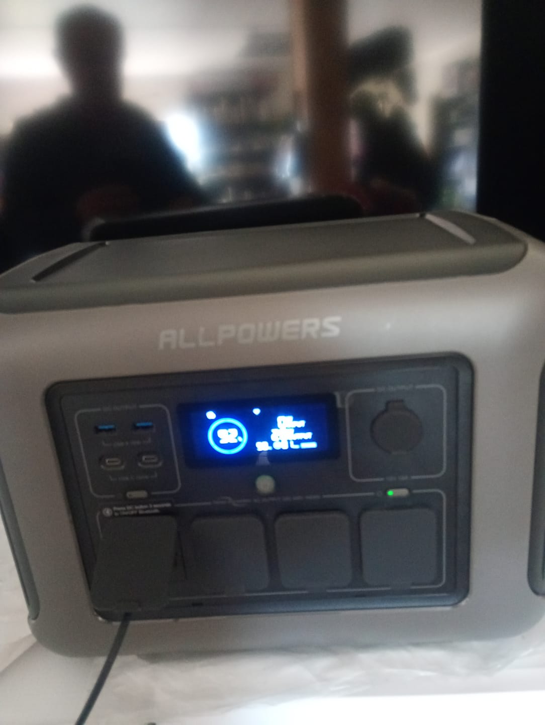 Customer photo review of ALLPOWERS R1500 LITE Portable Power Station 1600W 1056Wh