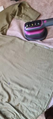 Customer photo review of The Perfect Press™ - 2 in 1 Steamer & Iron