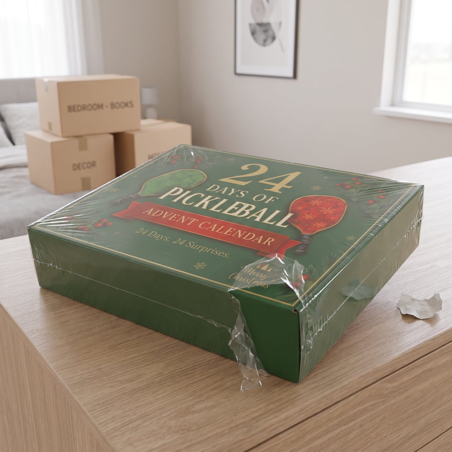Customer photo review of Pickleball Advent Calendar