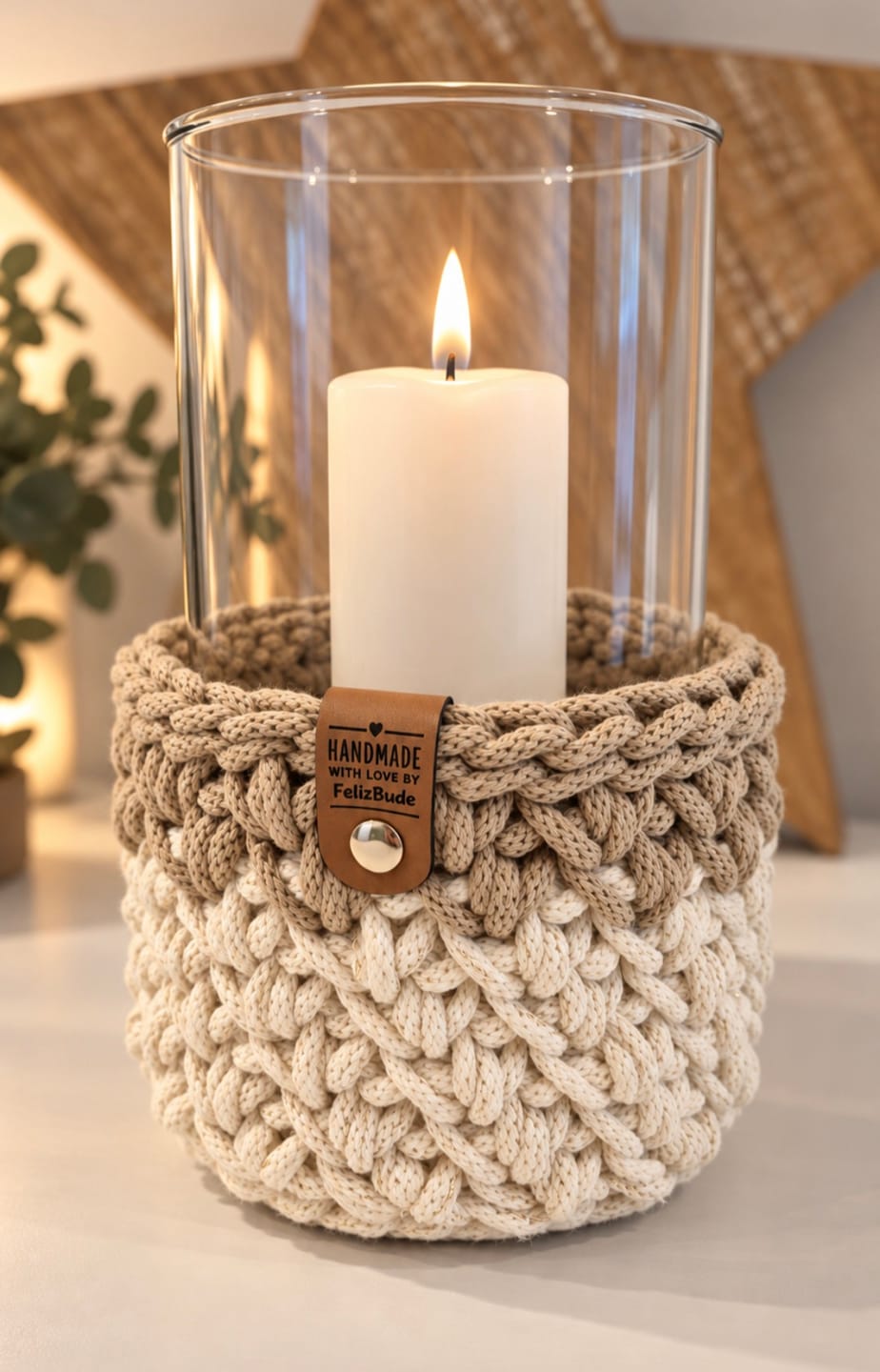 Customer photo review of Kunstleder-Labels mit Chicago Screws - Personalisierte Labels