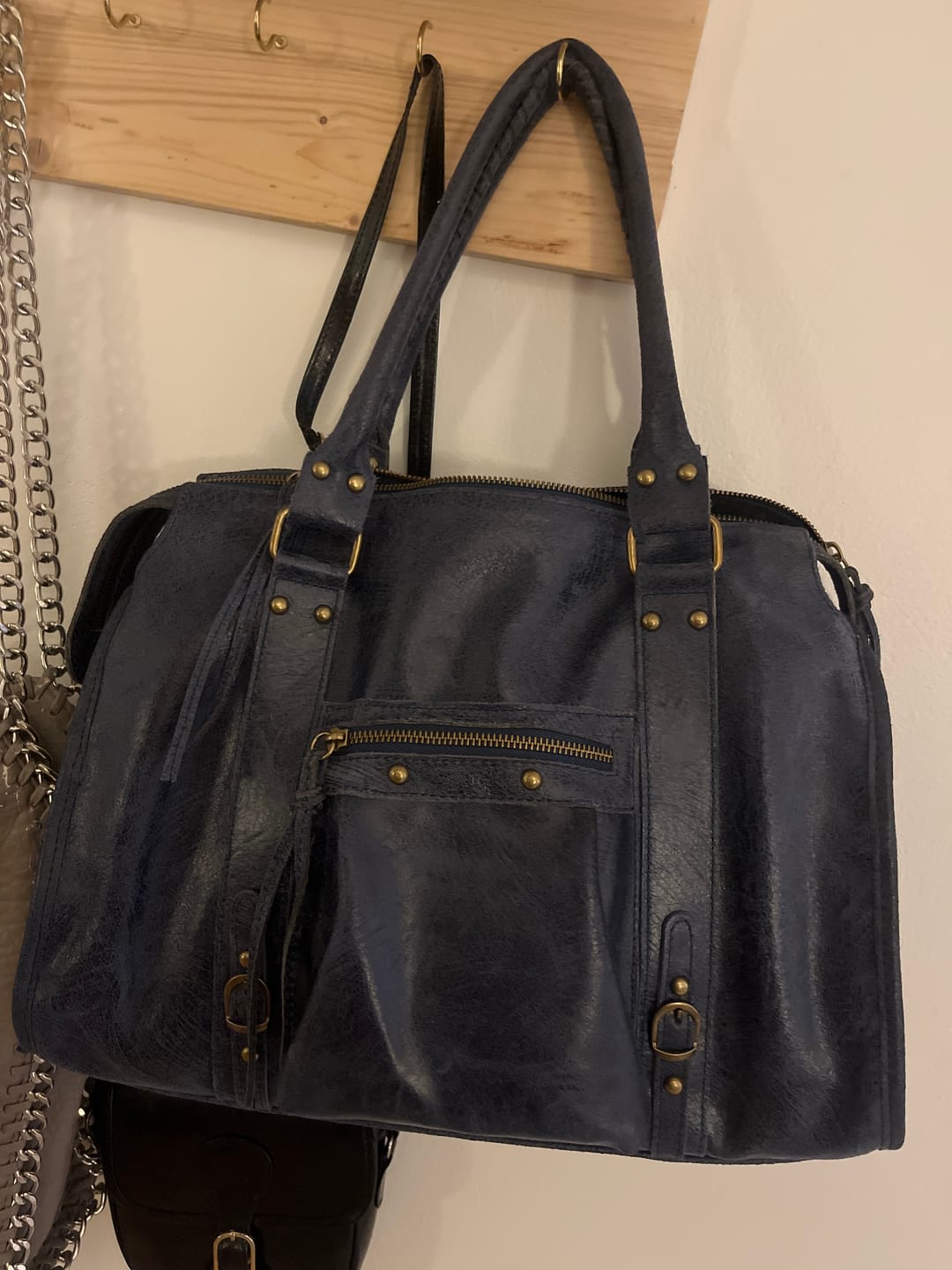 Customer photo review of It girl bag navy