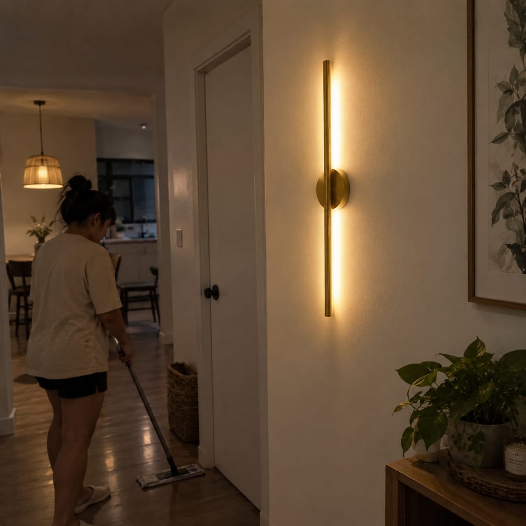 Customer photo review of ZenLumin - Remote Control LED Wall Light