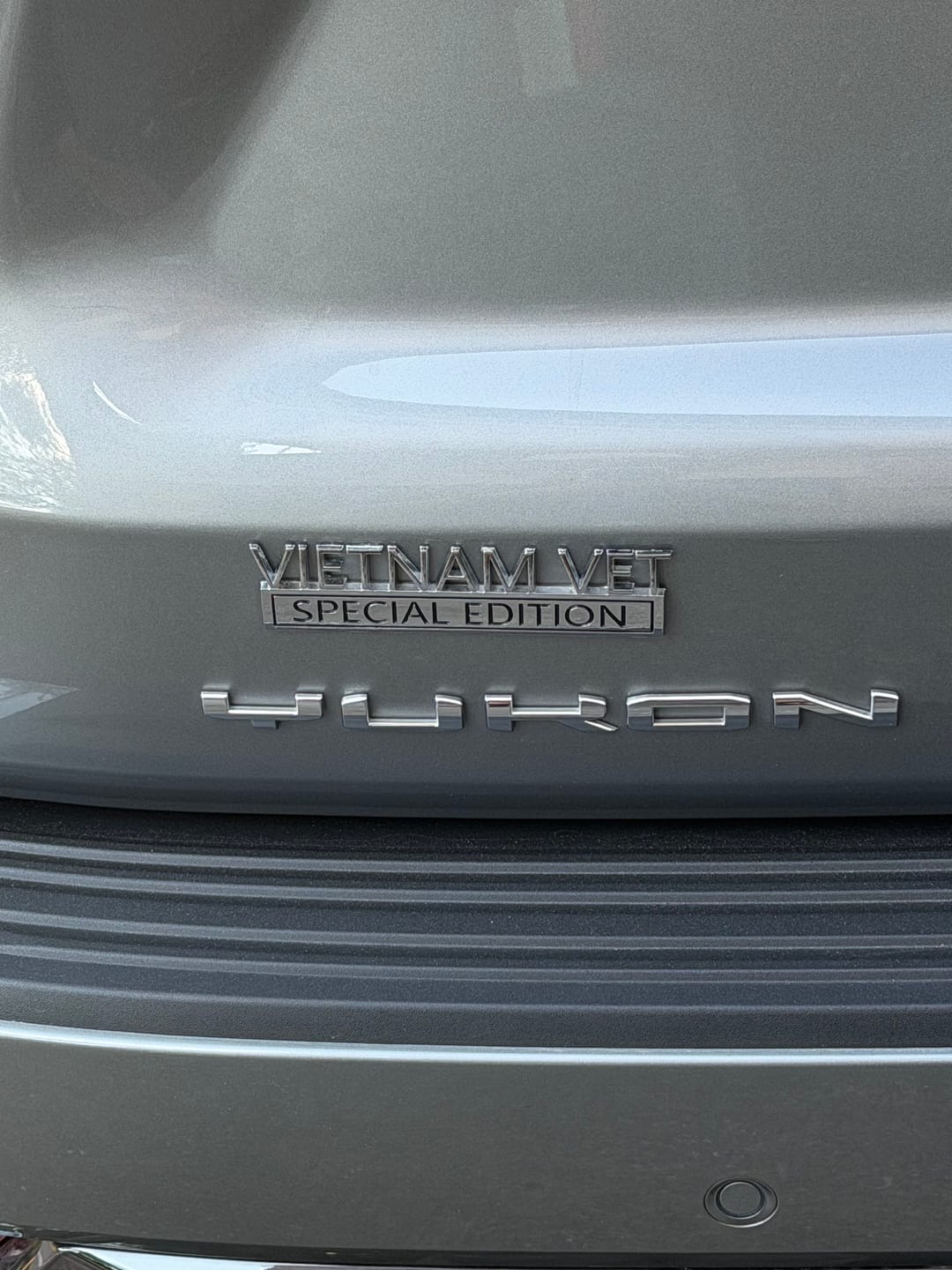 Customer photo review of VIETNAM VET EDITION Metal Sticker Car Badge