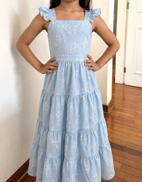 Customer photo review of Vestido Largo para niña - Gabriela