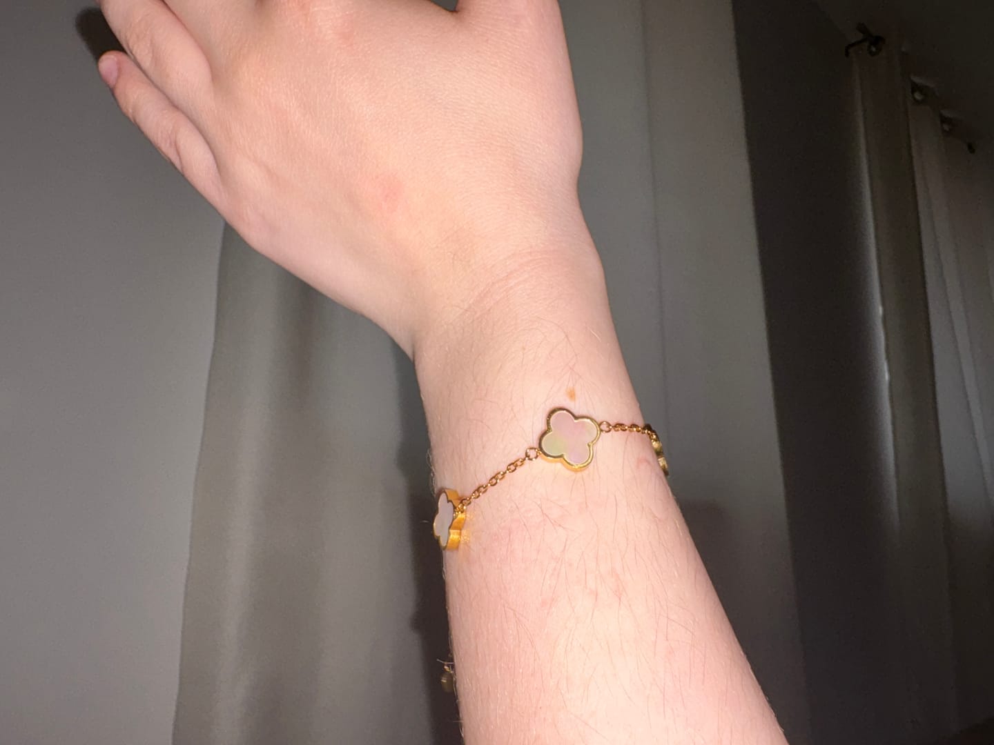 Customer photo review of White Clover Armband