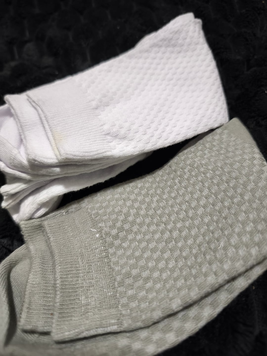 Customer photo review of Alessio Medias Fibra de Bambu