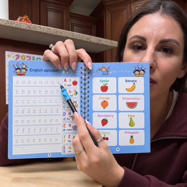 Customer photo review of Handwriting Workbook