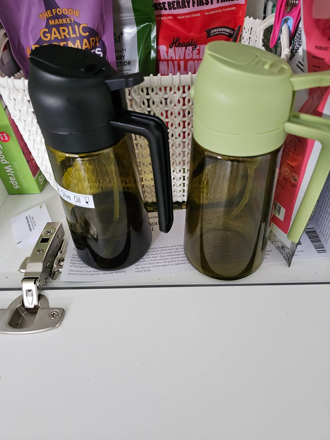 Customer photo review of 2 in 1 Oil Dispenser