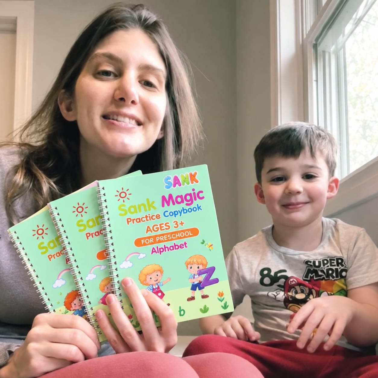 Customer photo review of Handwriting Workbook