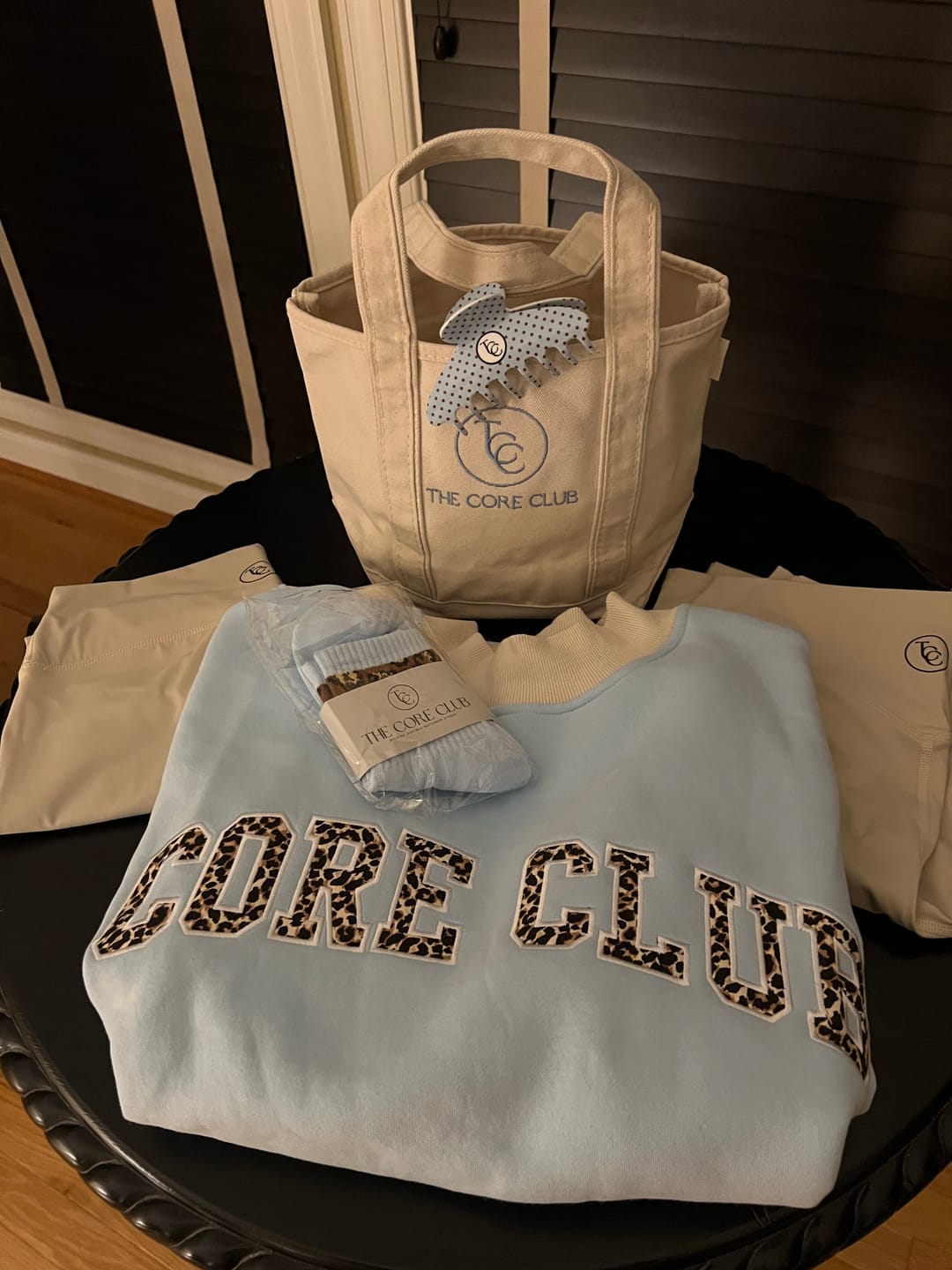 Customer photo review of TCC Core Club Mockneck Sweatshirt
