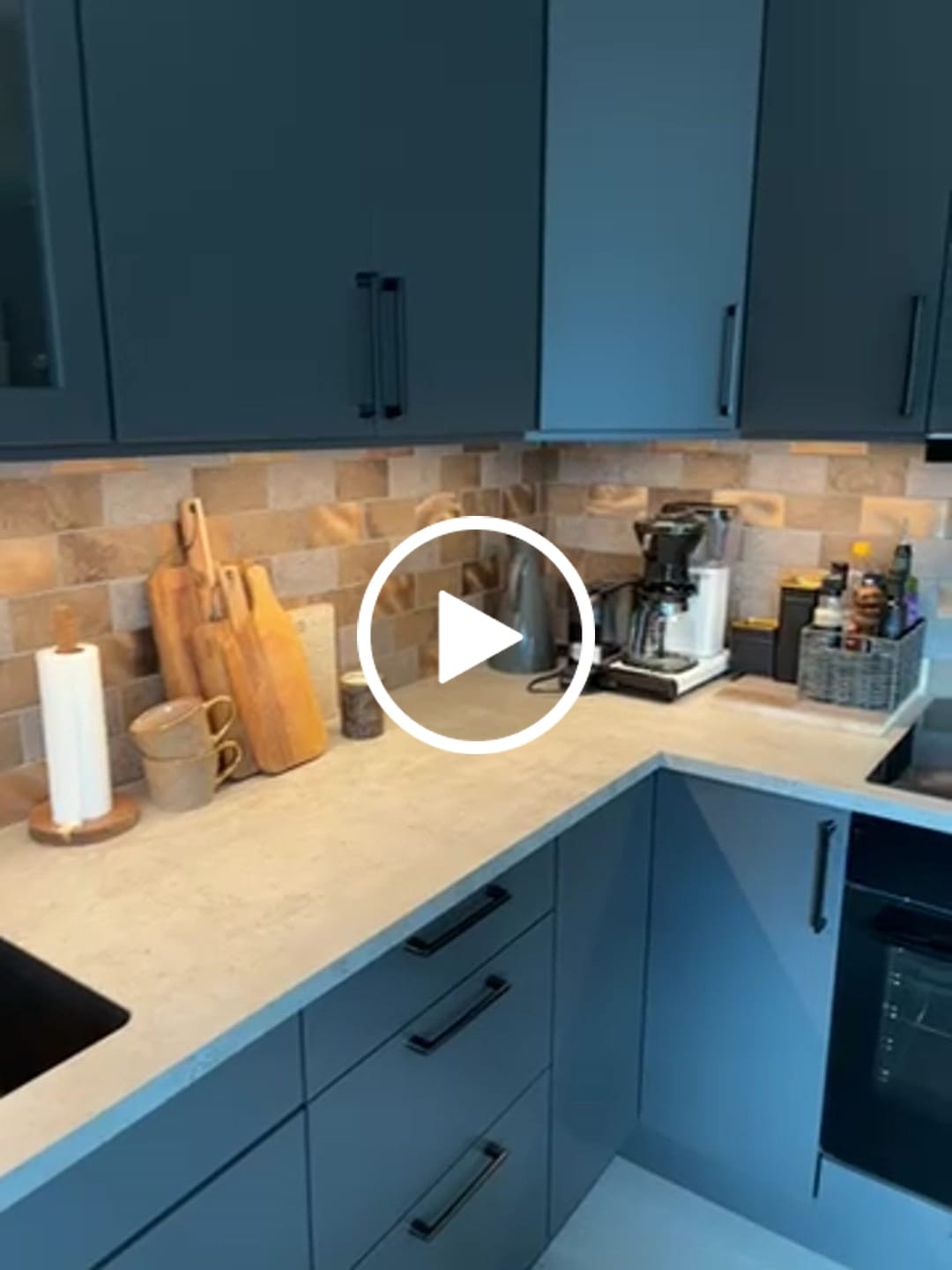 Customer video review of 10-pk Bente subway selvklebende veggfliser