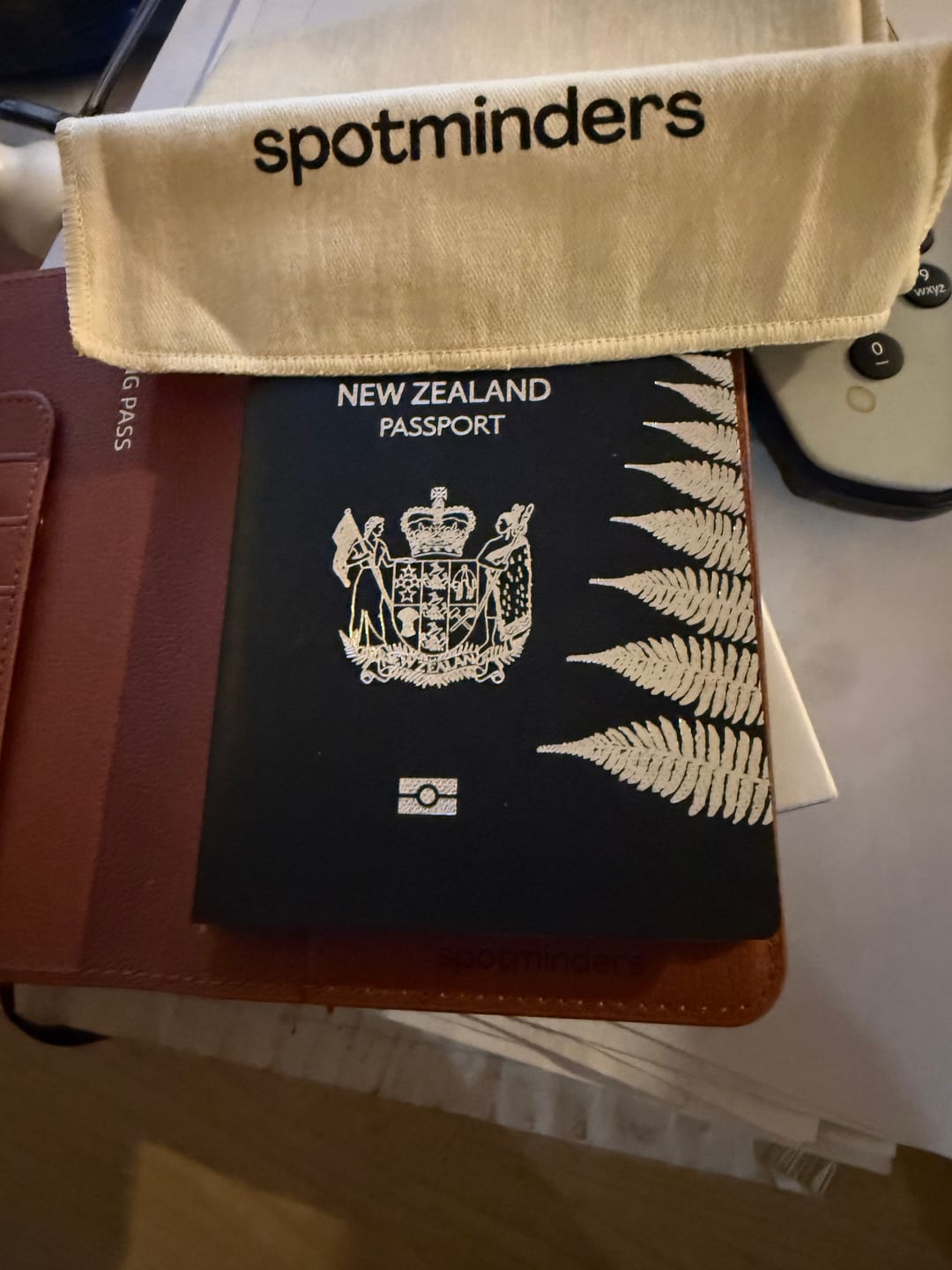 Customer photo review of Passport Holder Air