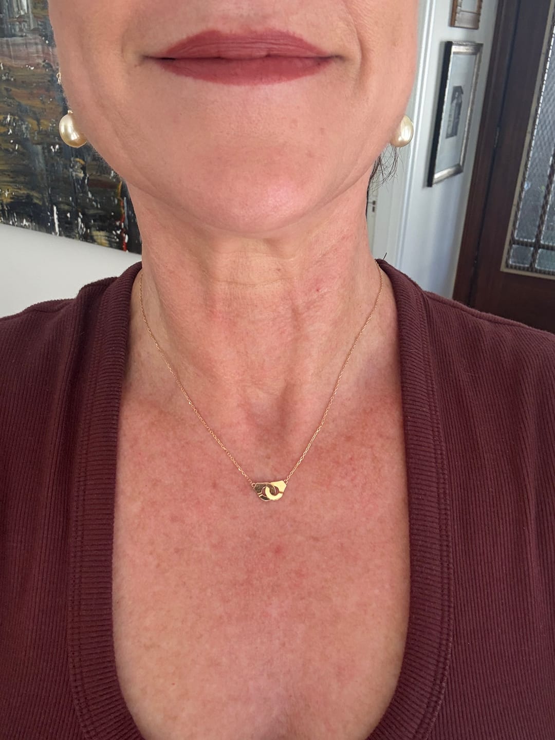 Customer photo review of Menottes R8 Necklace, by Dinh Van