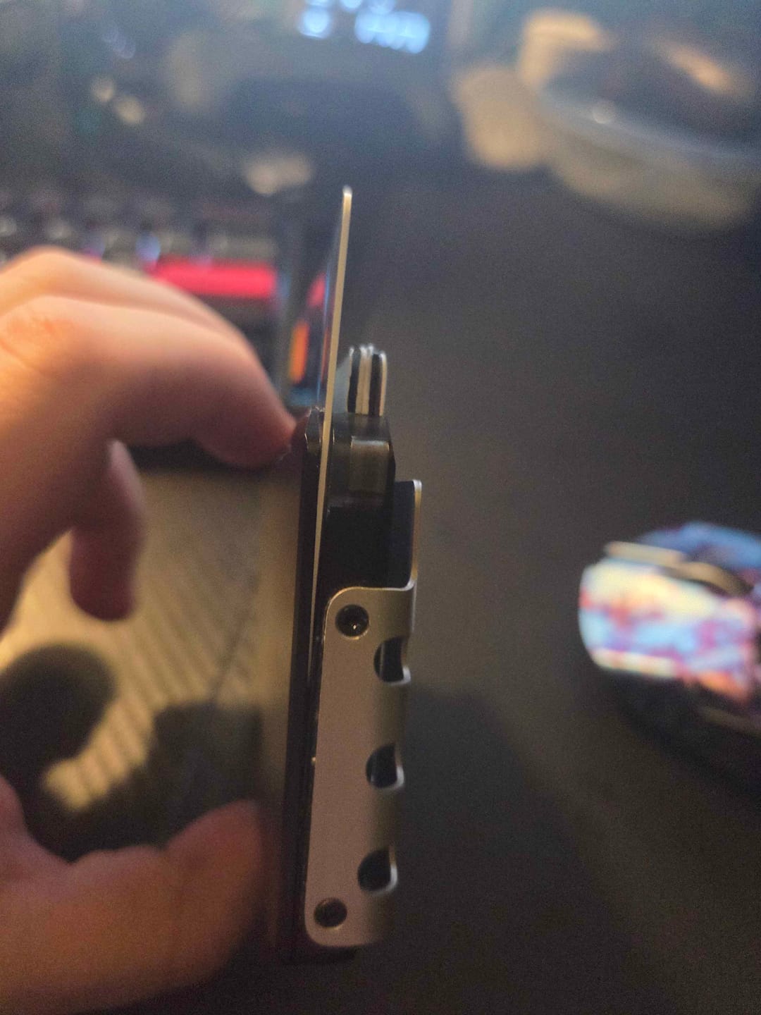 Customer photo review of SK1 Slide Kick Wallet