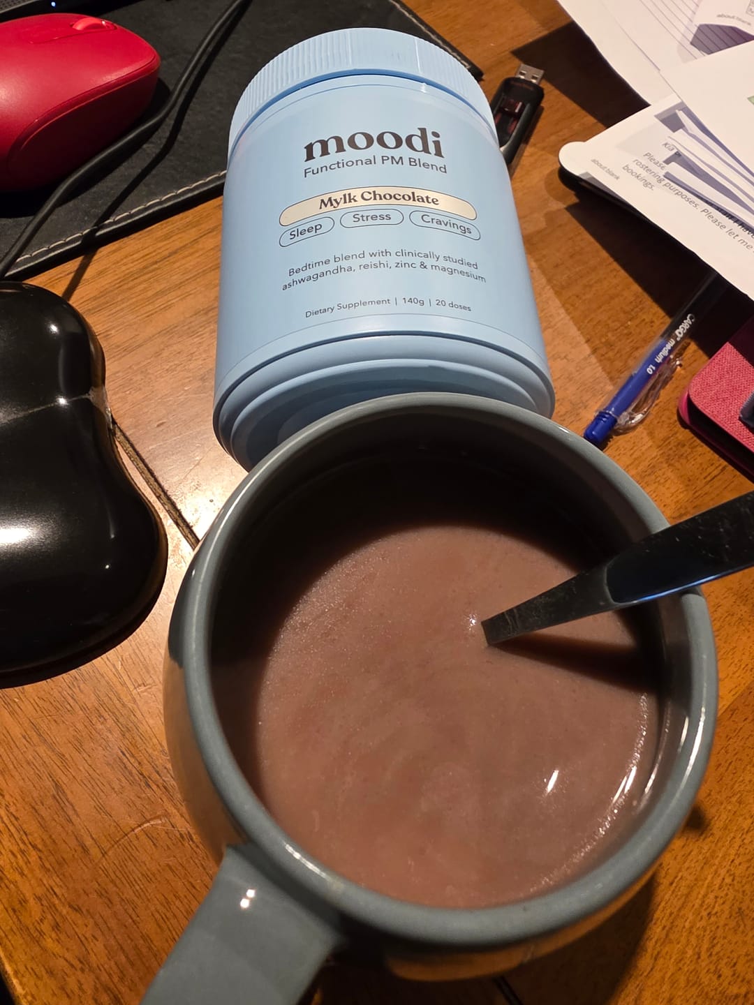 Customer photo review of Hot Chocolate