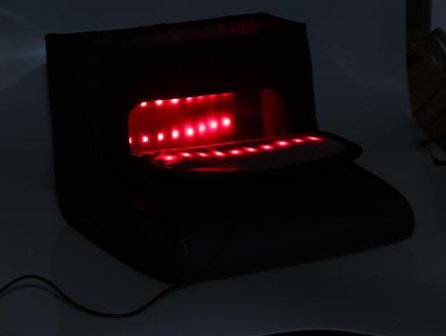 Customer photo review of LUMYHEALTH Red Light Therapy Boot for Feet