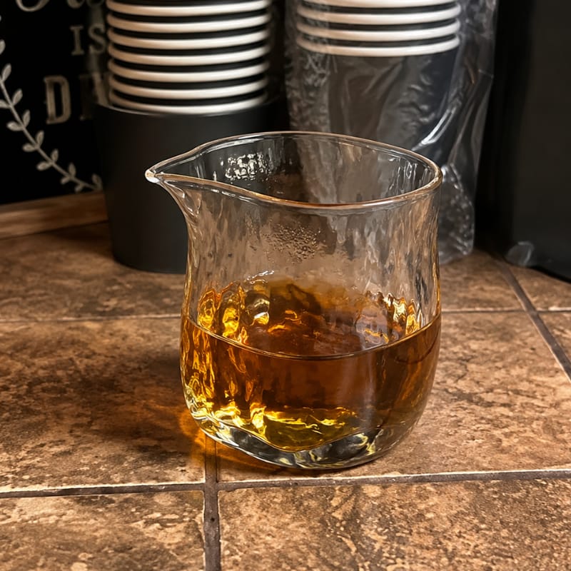 Customer photo review of Hikaru Hammered Square Fair Cup