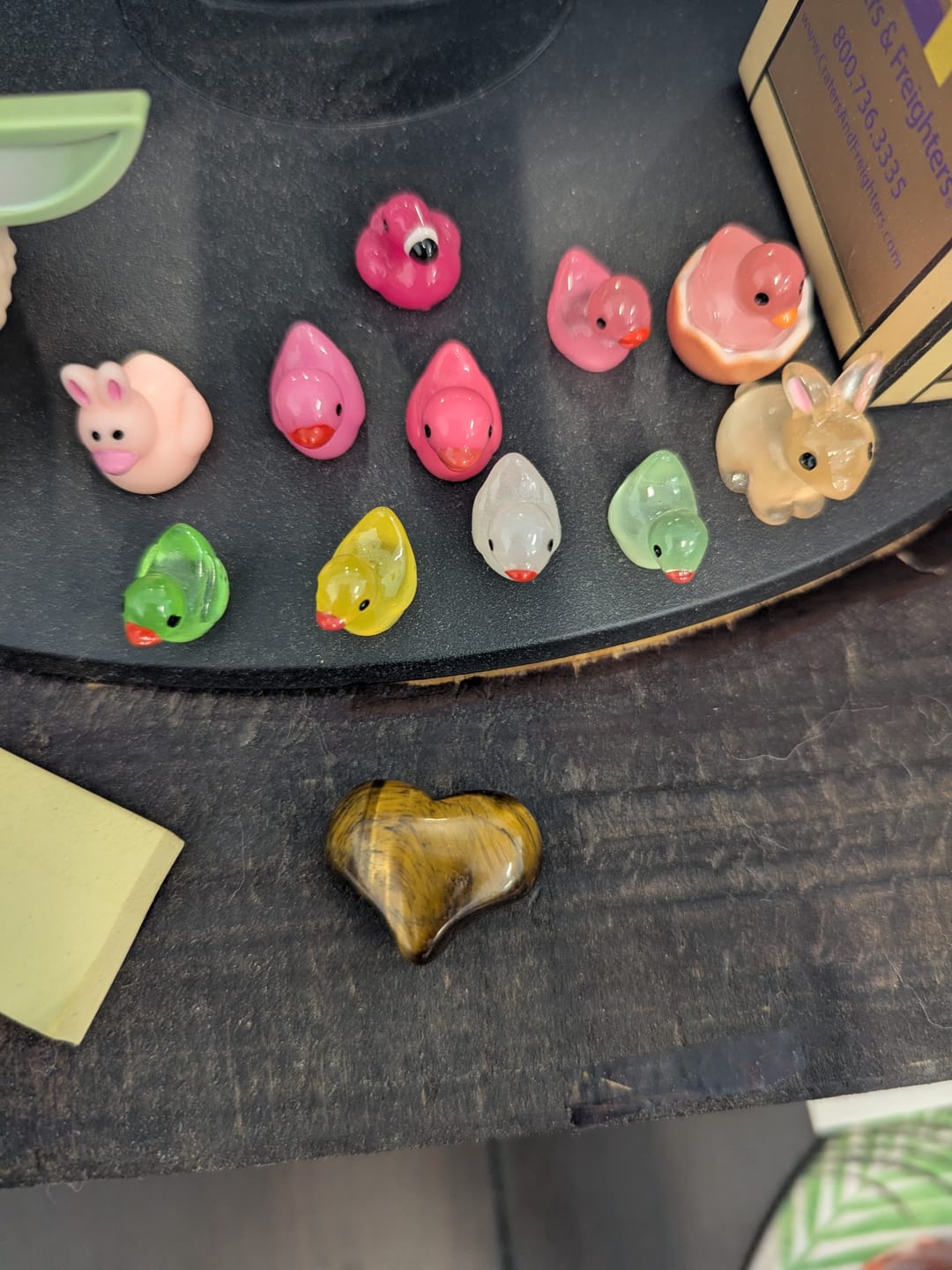 Customer photo review of Mystery Gemstone Heart to Help Focus Your Intentions