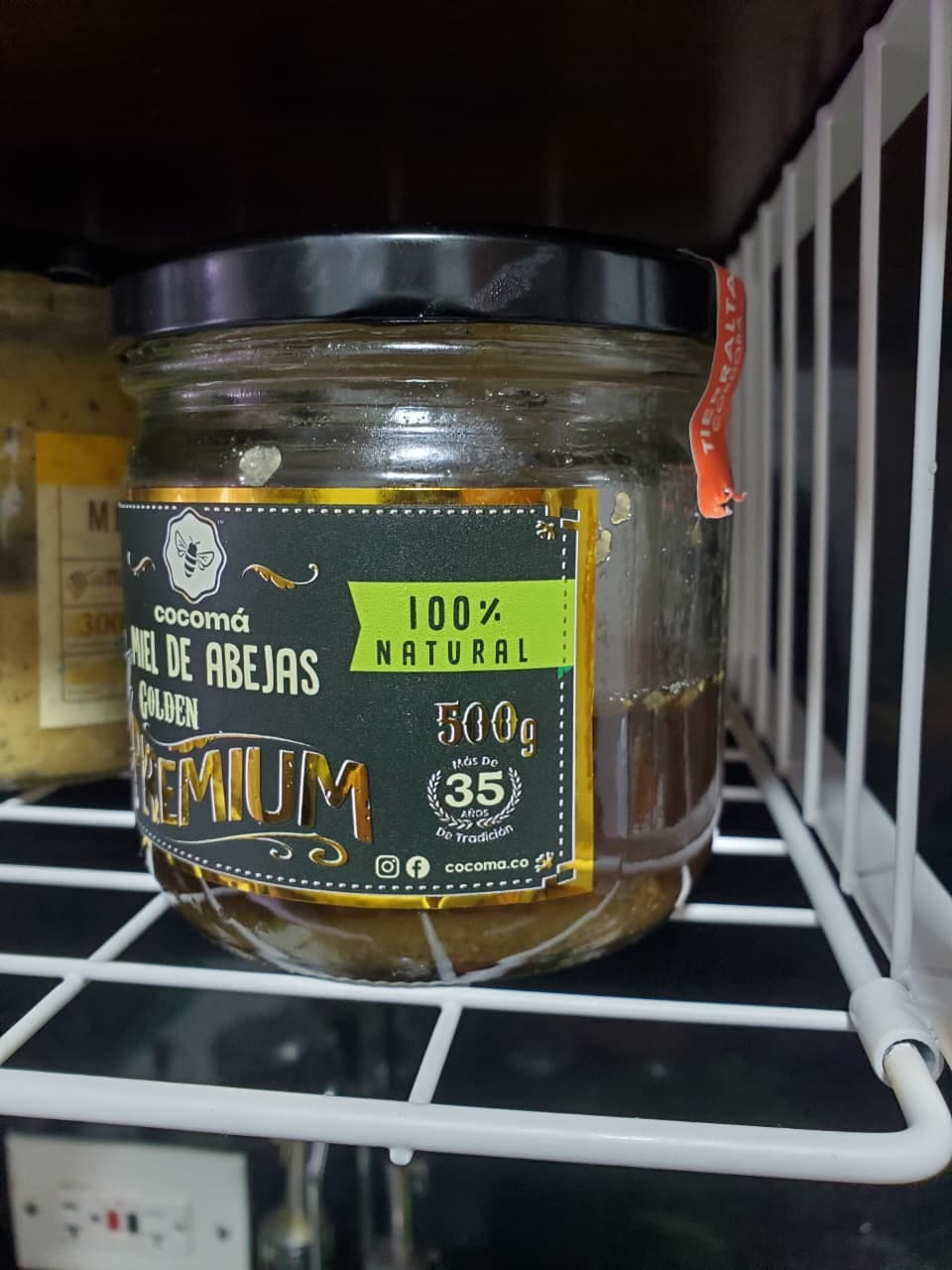 Customer photo review of Miel Con Panal Origen Tierra Alta Córdoba