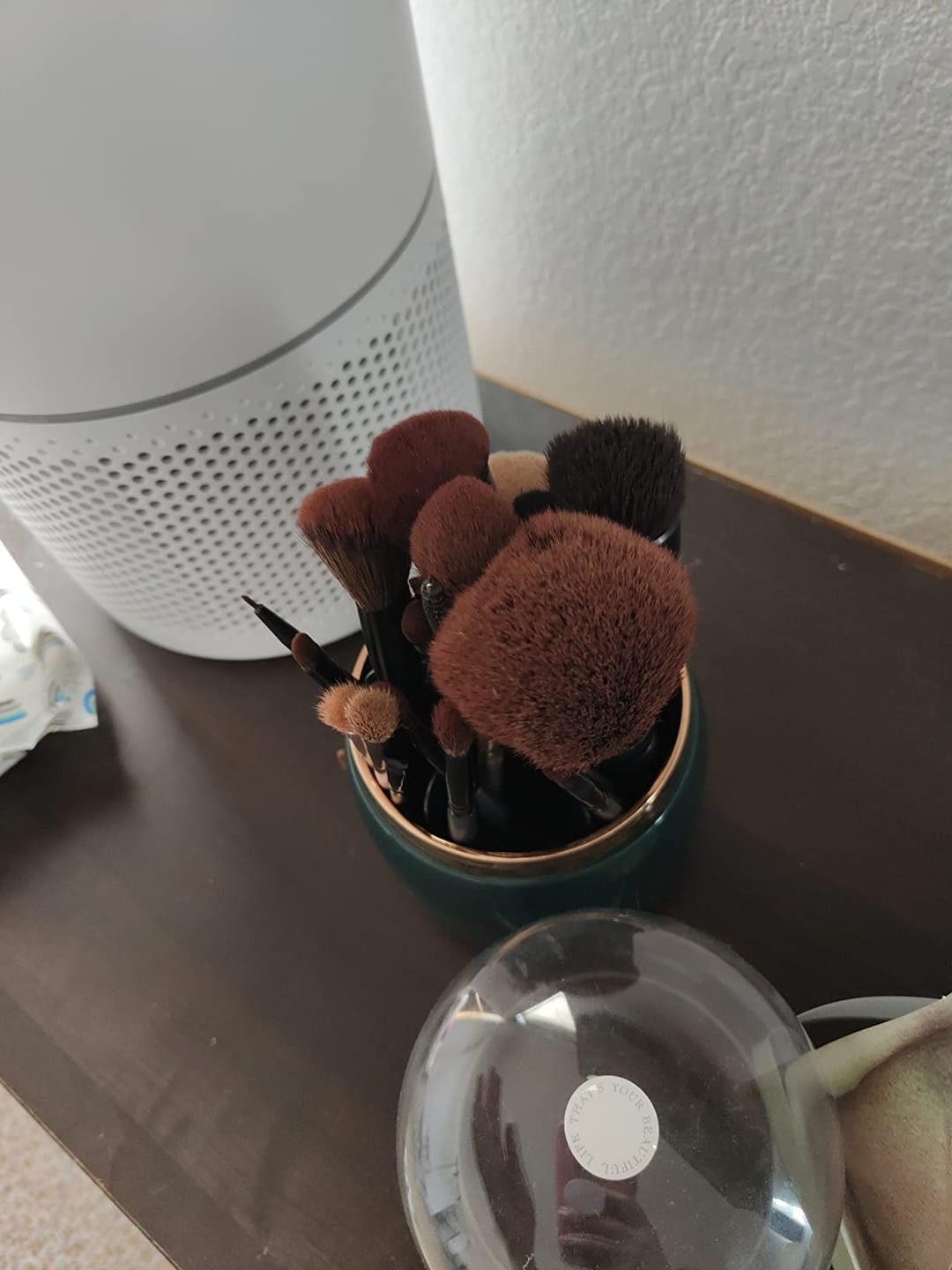 Customer photo review of Makeup Lover Makeup Brush Collection (Phantom Black)