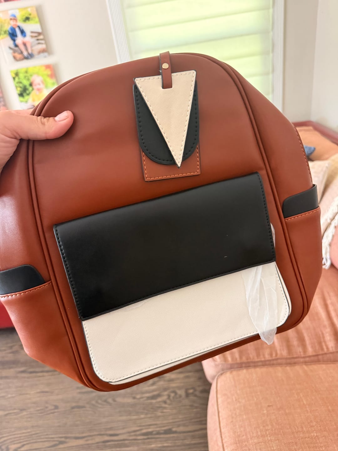 Customer photo review of Olives Original Backpack