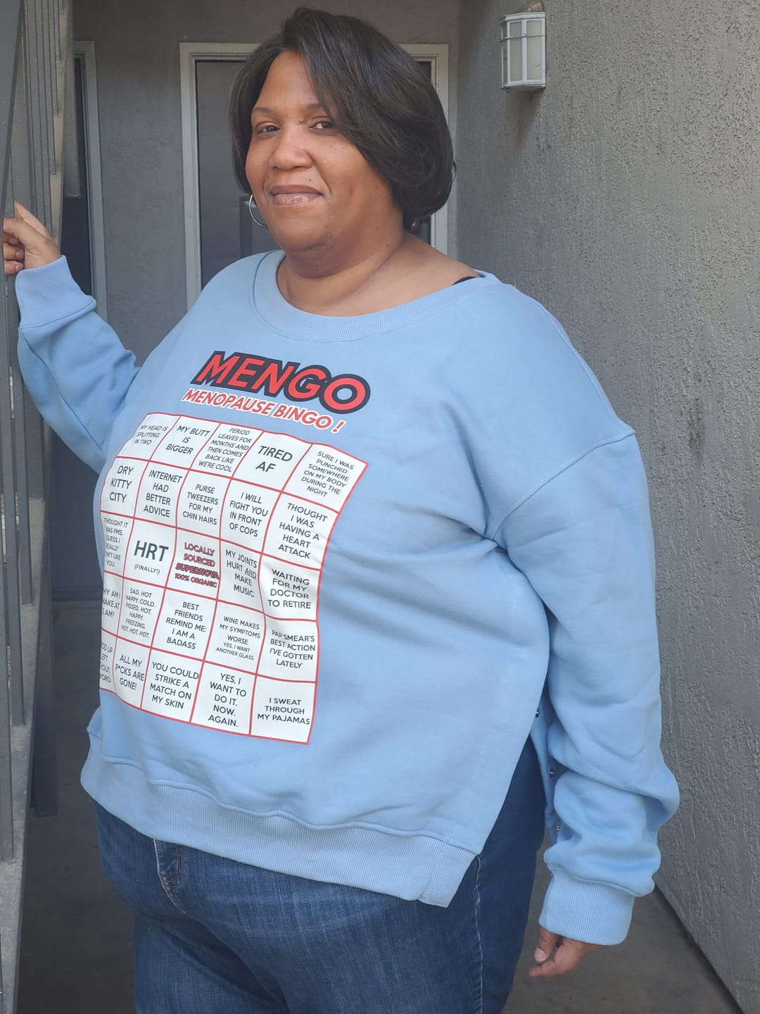 Customer photo review of MENGO AirFlow Sweatshirt