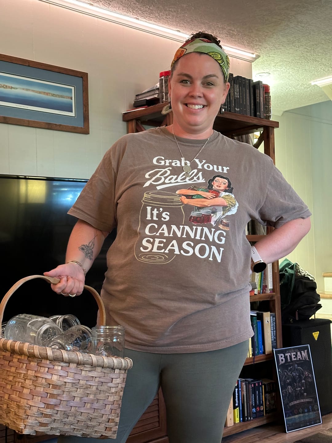 Customer photo review of Canning Bandana