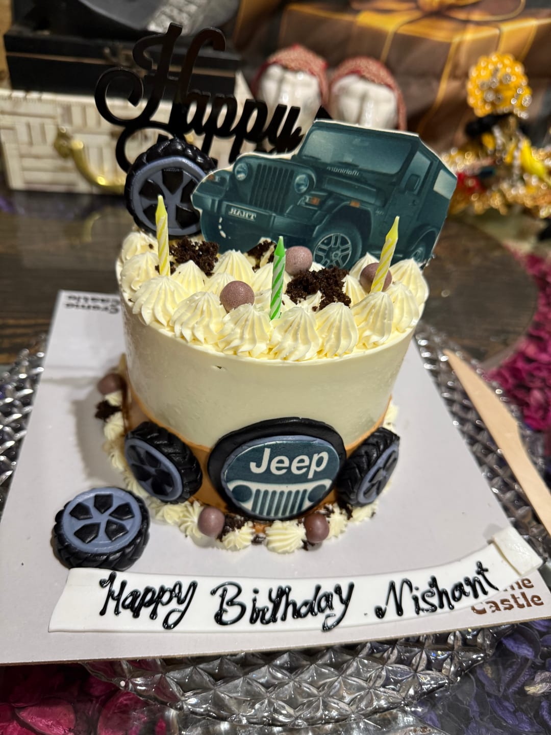 Customer photo review of Thar Jeep Fan Cake