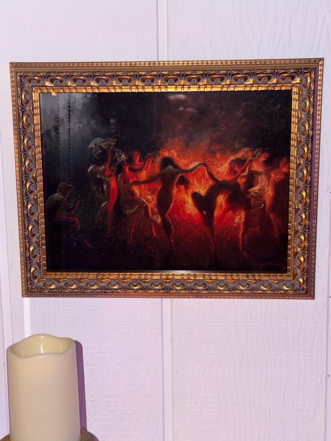 Customer photo review of Nymphs Dancing to Pan’s Flute | Joseph Tomanek | 1920