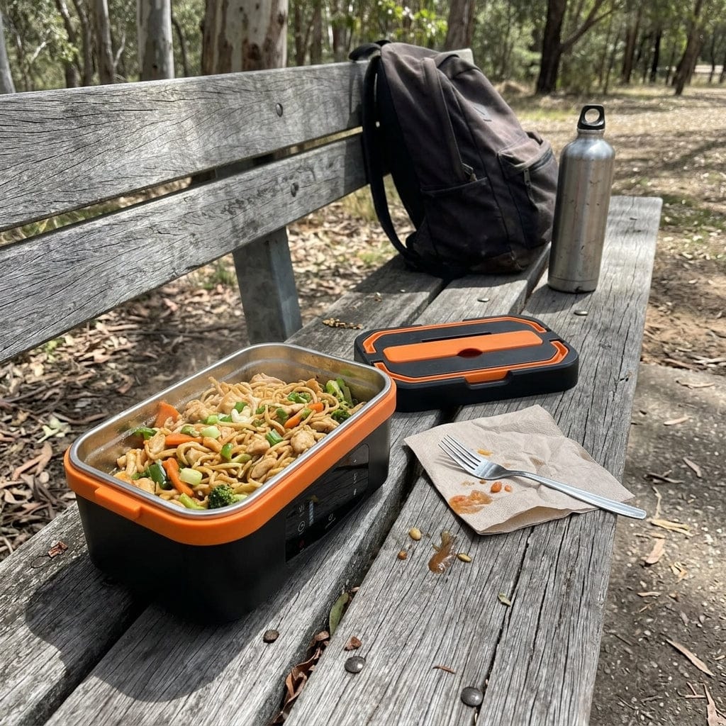 Customer photo review of SnapHeatEat™ Original 1.35L Electric Lunch Box