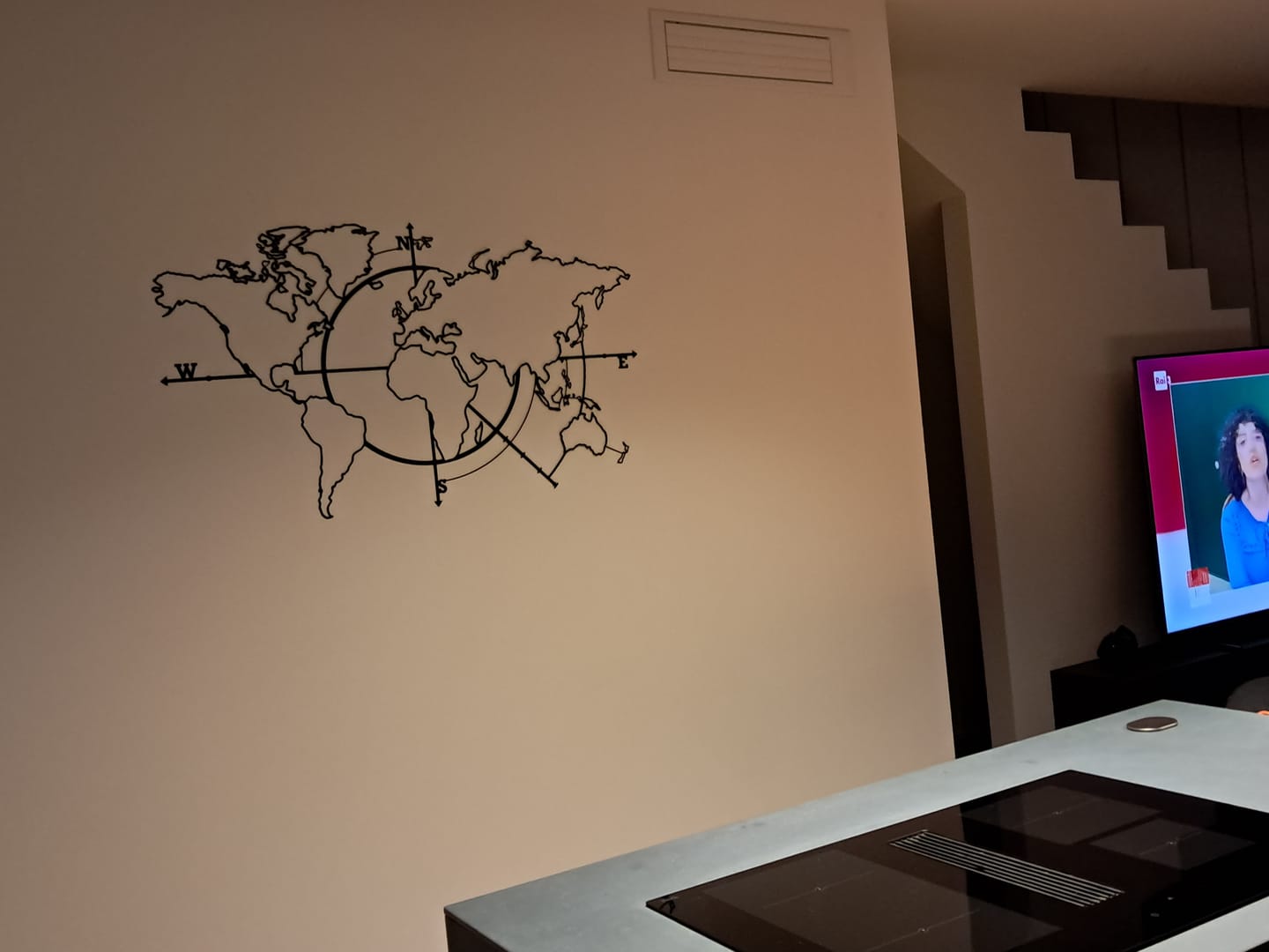 Customer photo review of Décoration murale en métal - Lever du soleil (SUN.02)