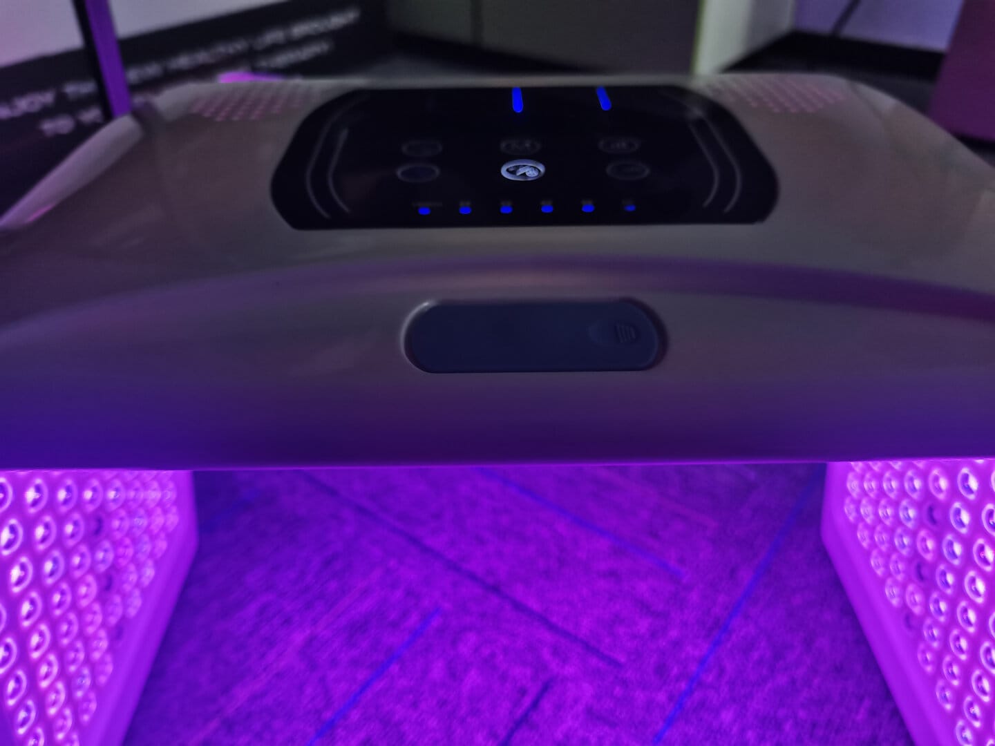 Customer photo review of Lumyhealth Salon LED Light Therapy Device