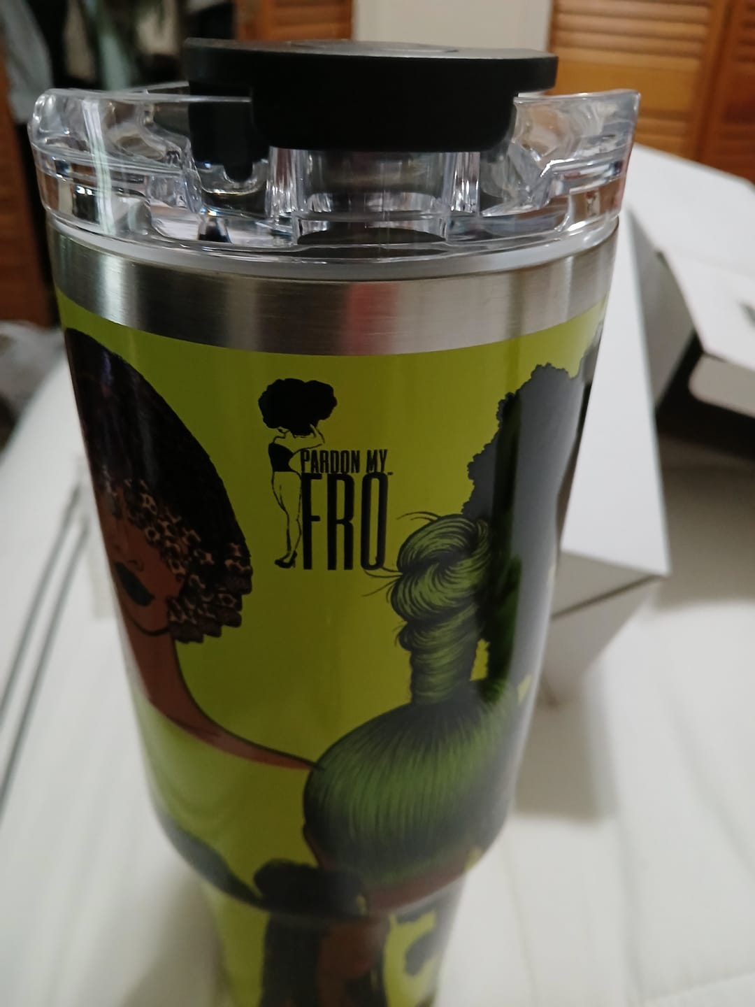 Customer photo review of Mane Mafia 40 fl oz Tumbler
