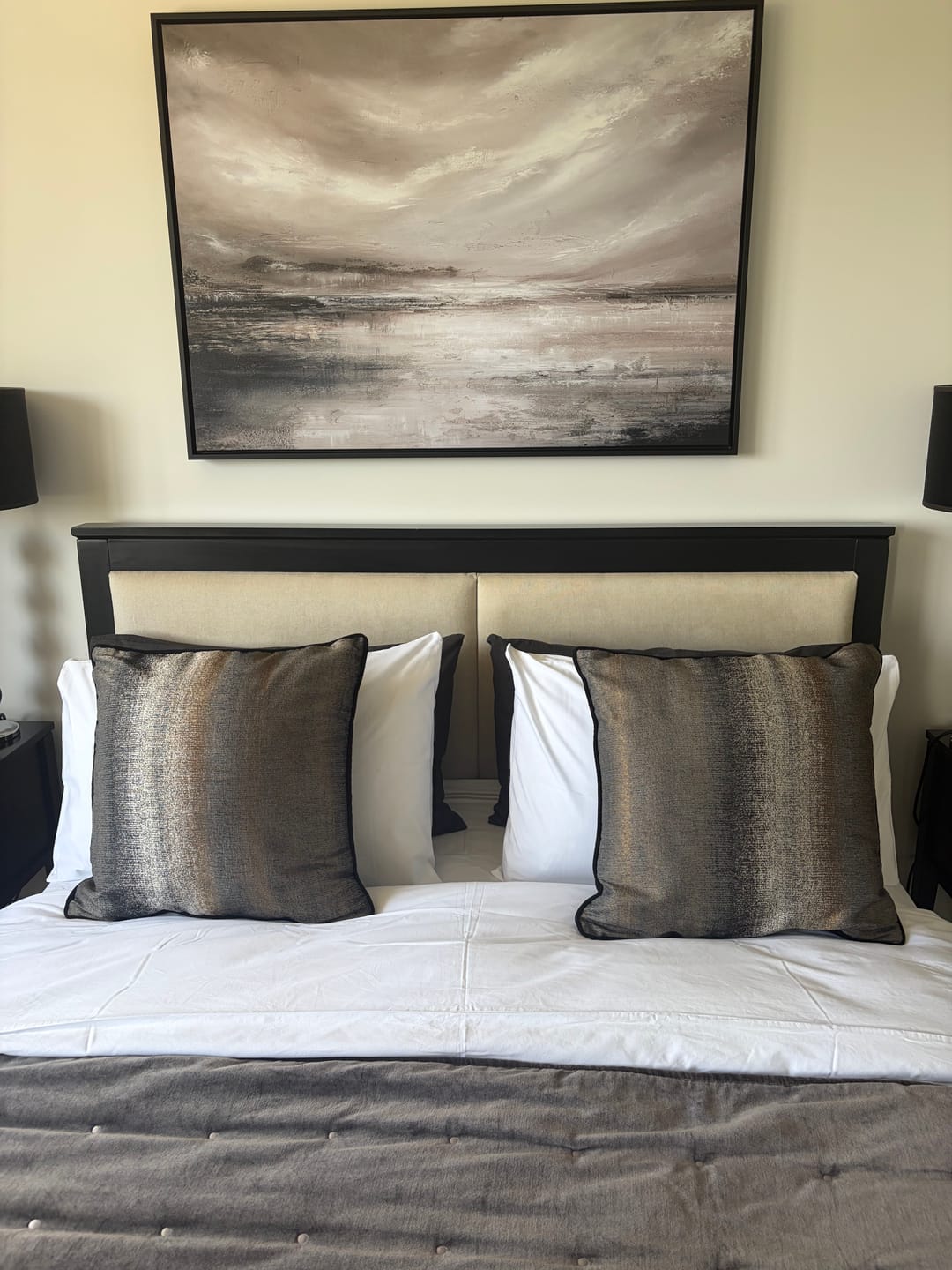 Customer photo review of Lifted by Strength - Framed canvas print