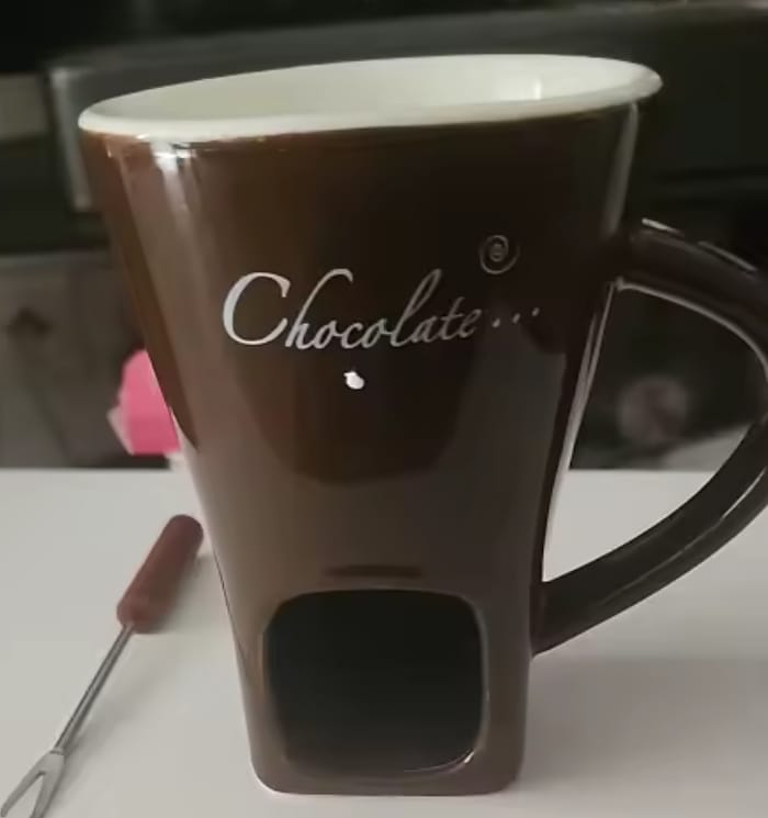 Customer photo review of The Date Night Fondue Kit