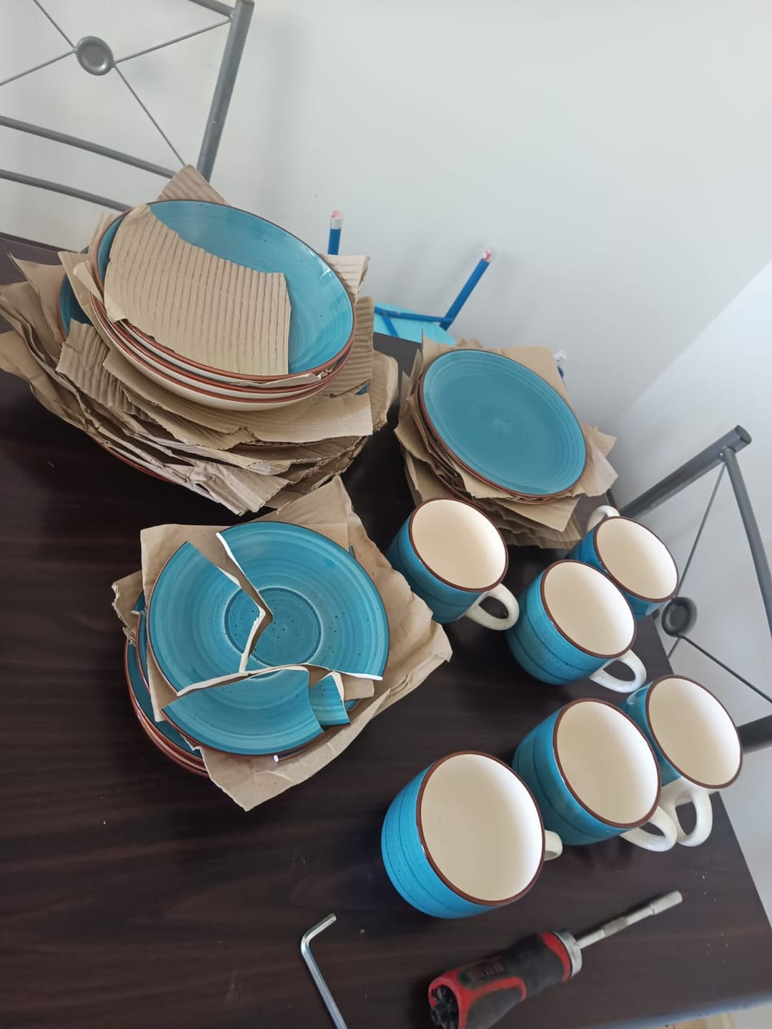 Customer photo review of Juego de Vajilla 30 Piezas Lorenza