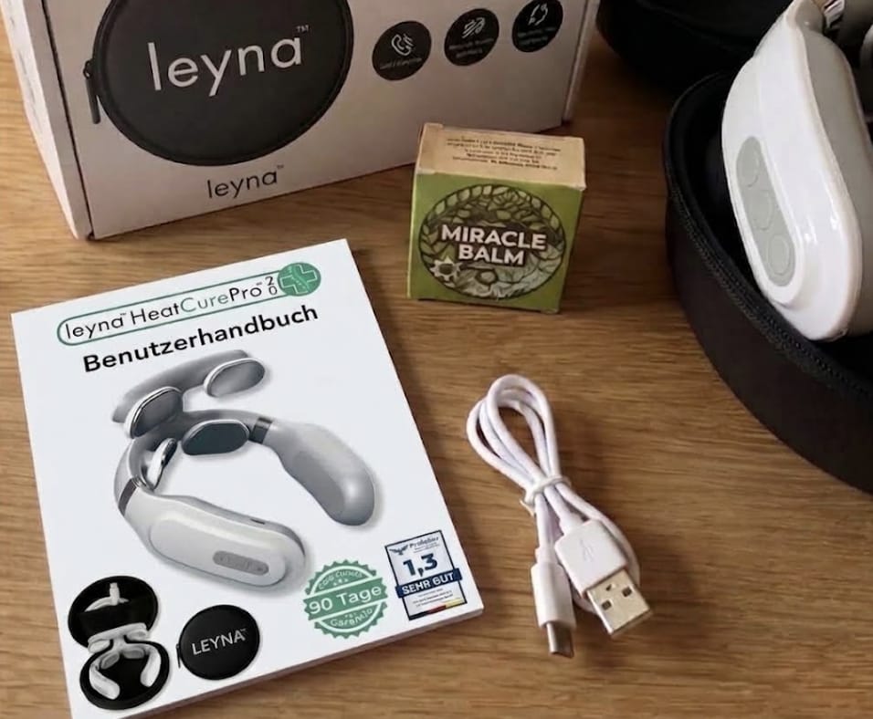 Customer photo review of HeatCurePro 2.0 – Professionelle Tiefenwärme-Massage für deinen Nacken