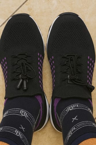Customer photo review of Tênis Ortopédico Feminino OrtoFlex Pro
