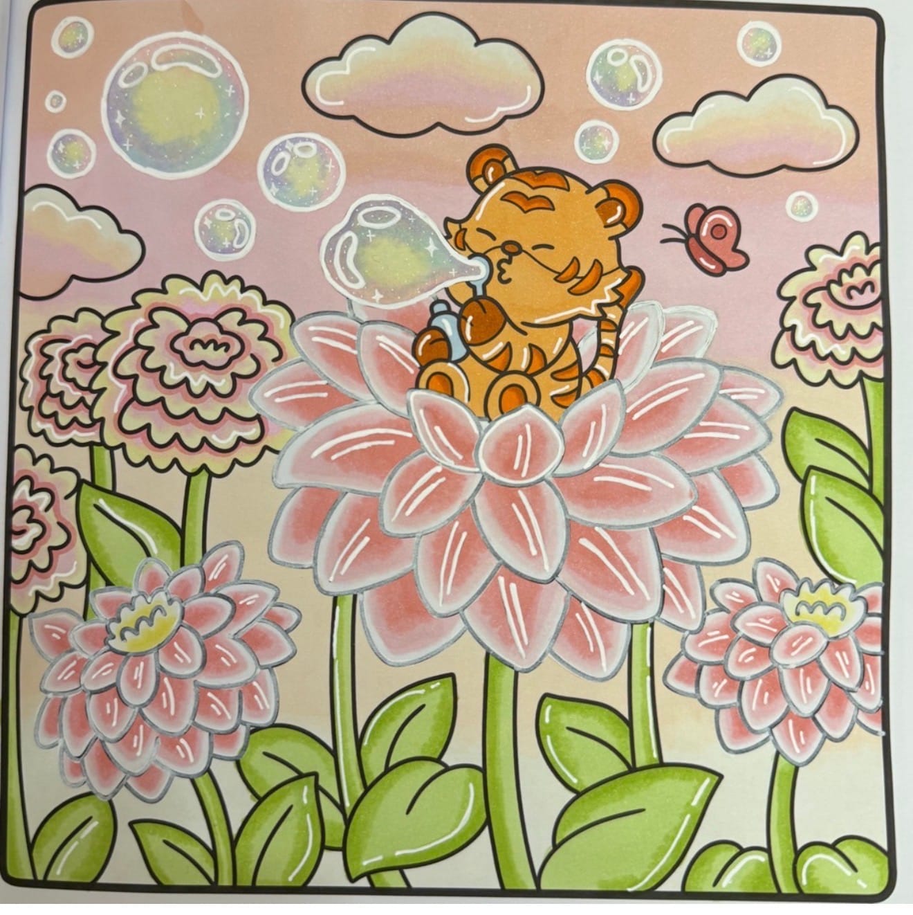 Customer photo review of Ohuhu Honolulu 48 Pastel Colors Dual Tips Alcohol Art Markers-Sweetness (New Color Codes)