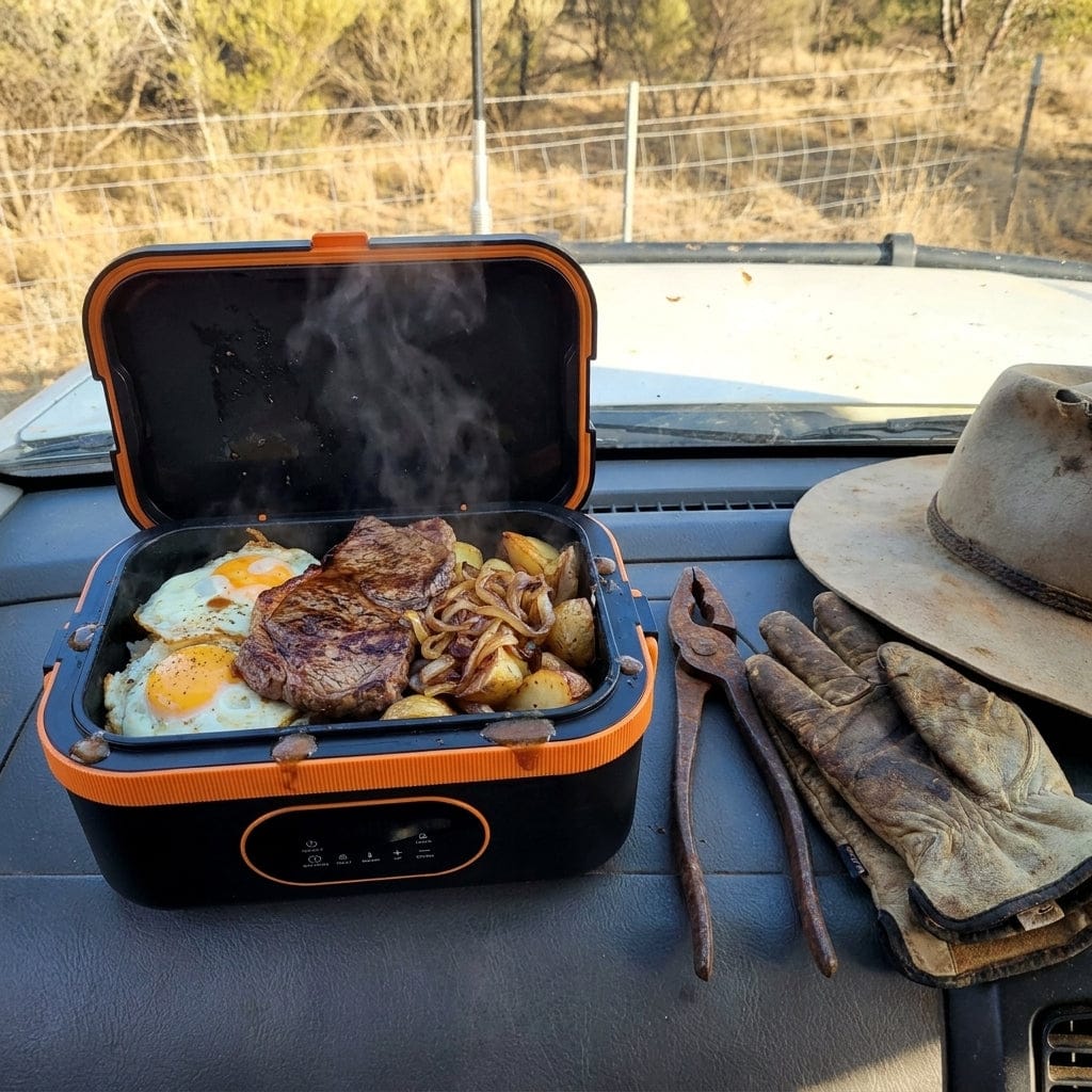 Customer photo review of SnapHeatEat™ 1.5L Tray Insert & Lid