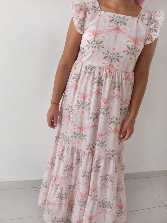 Customer photo review of Vestido Largo para niña - Sara