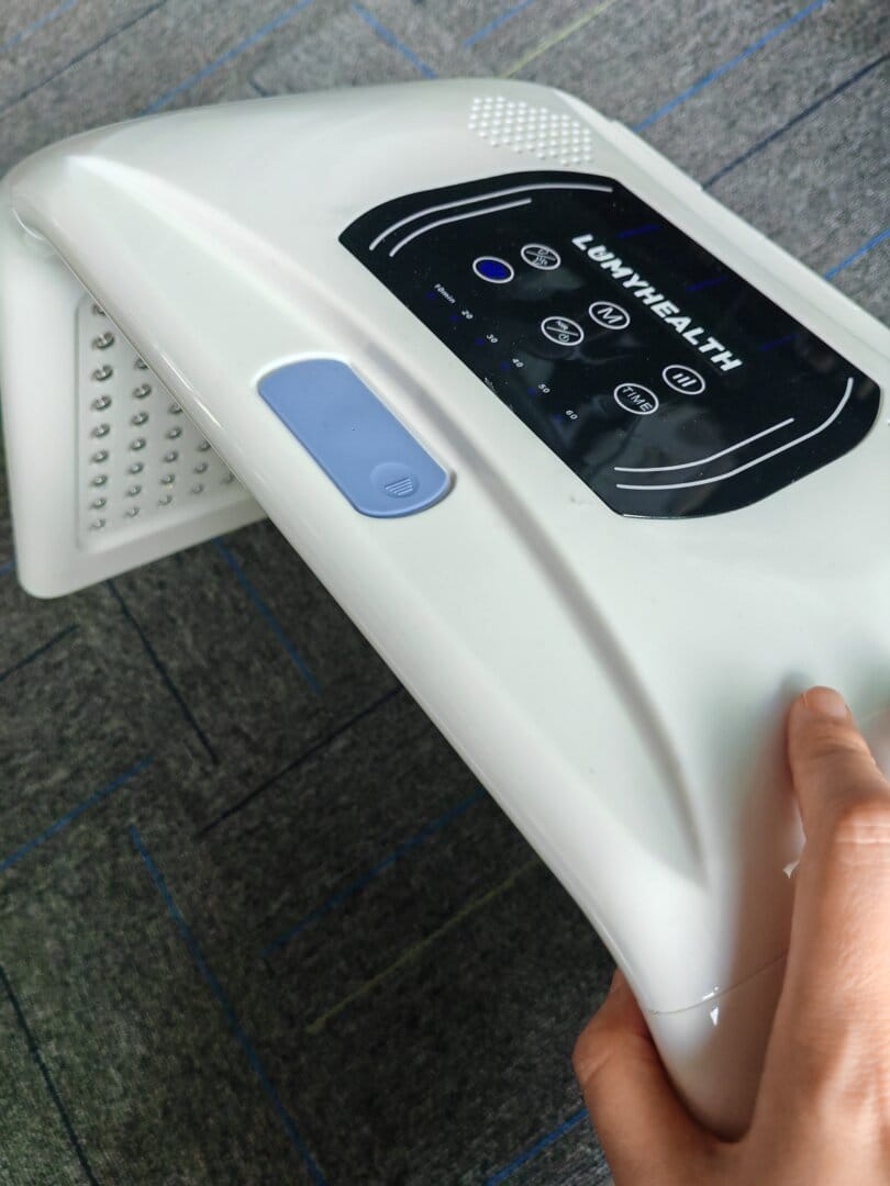 Customer photo review of Lumyhealth Salon LED Light Therapy Device