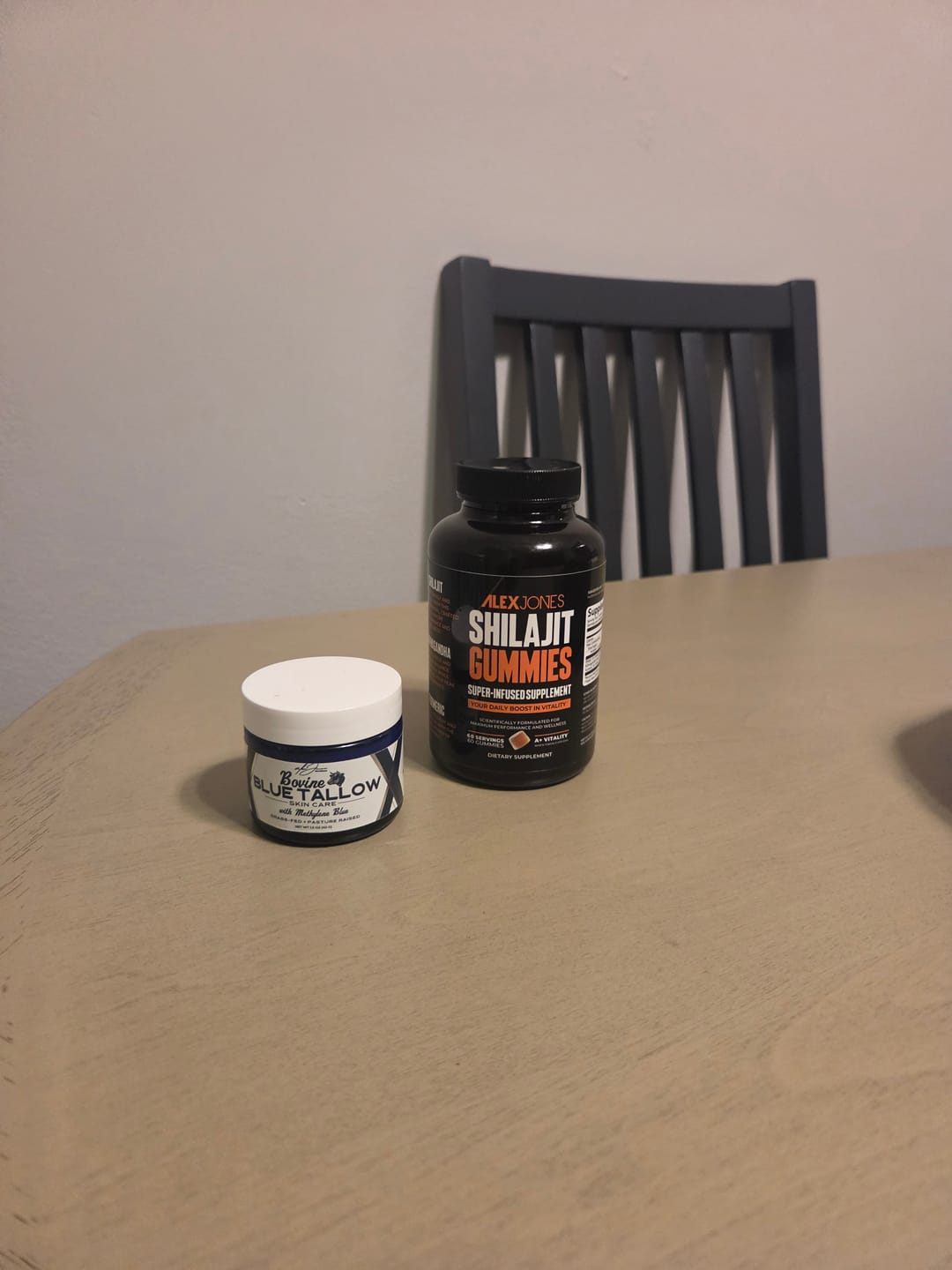 Customer photo review of Bovine Methylene Blue Tallow Balm (2 oz)