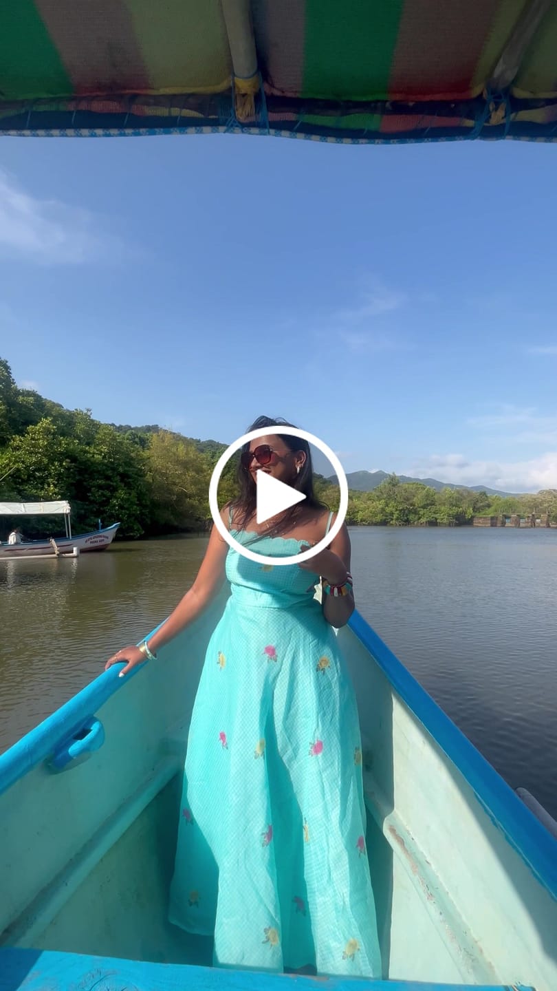 Customer video review of GREEN MEADOW DRESS - M