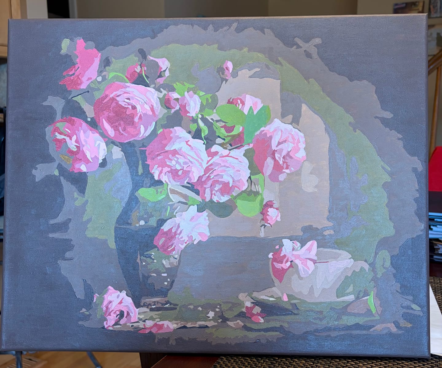 Customer photo review of Pink Roses Kit