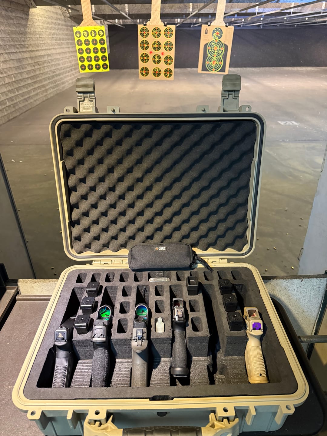 Customer photo review of Carrying Case - Small (Handgun & Optics Toolkit version)