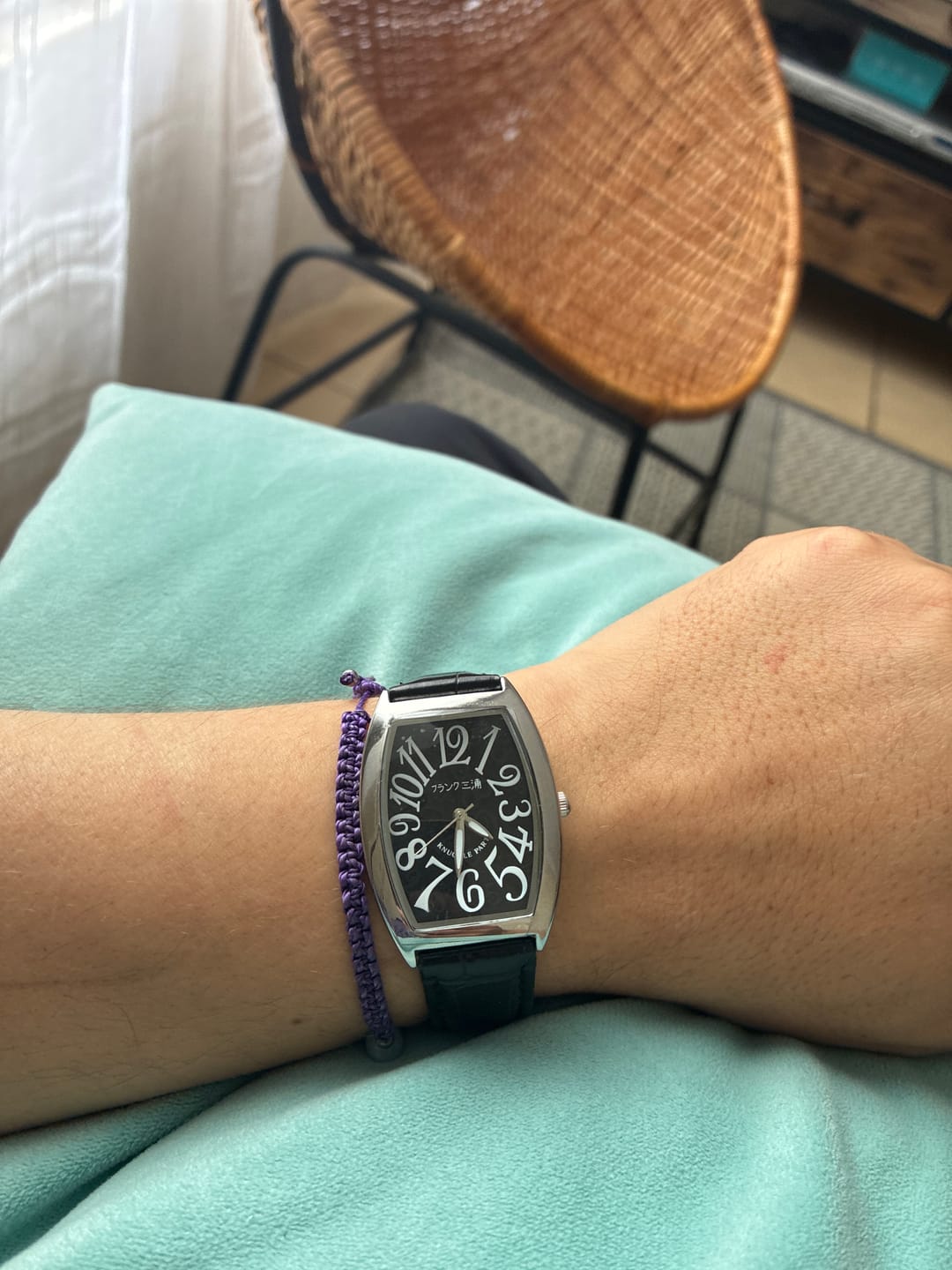 Customer photo review of Reloj Análogo Frank Miura FM00DC-BK Knuckle Part JDM