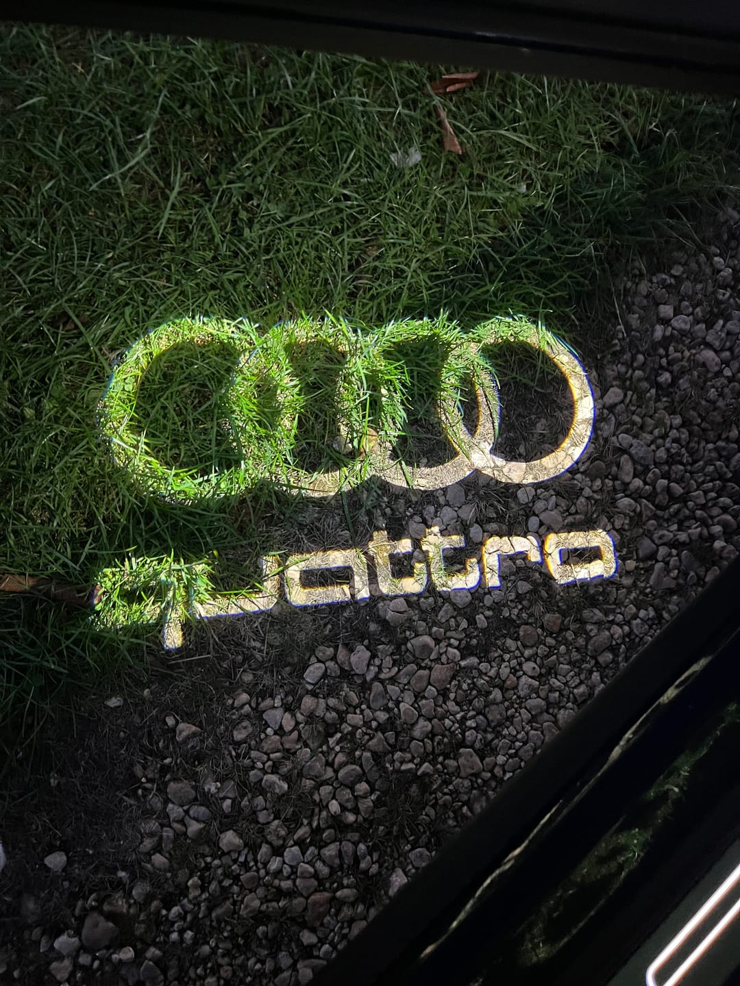 Customer photo review of AUDI DOOR LIGHTS
